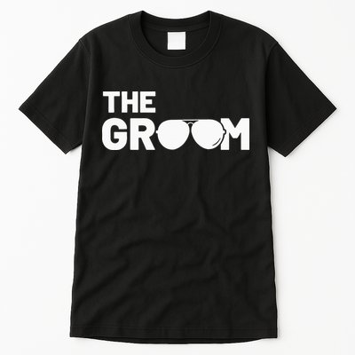 The Groom Squat Bachelor Supplies Party Wedding Tall T-Shirt