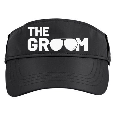 The Groom Squat Bachelor Supplies Party Wedding Adult Drive Performance Visor