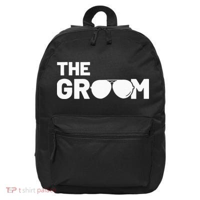 The Groom Squat Bachelor Supplies Party Wedding 16 in Basic Backpack