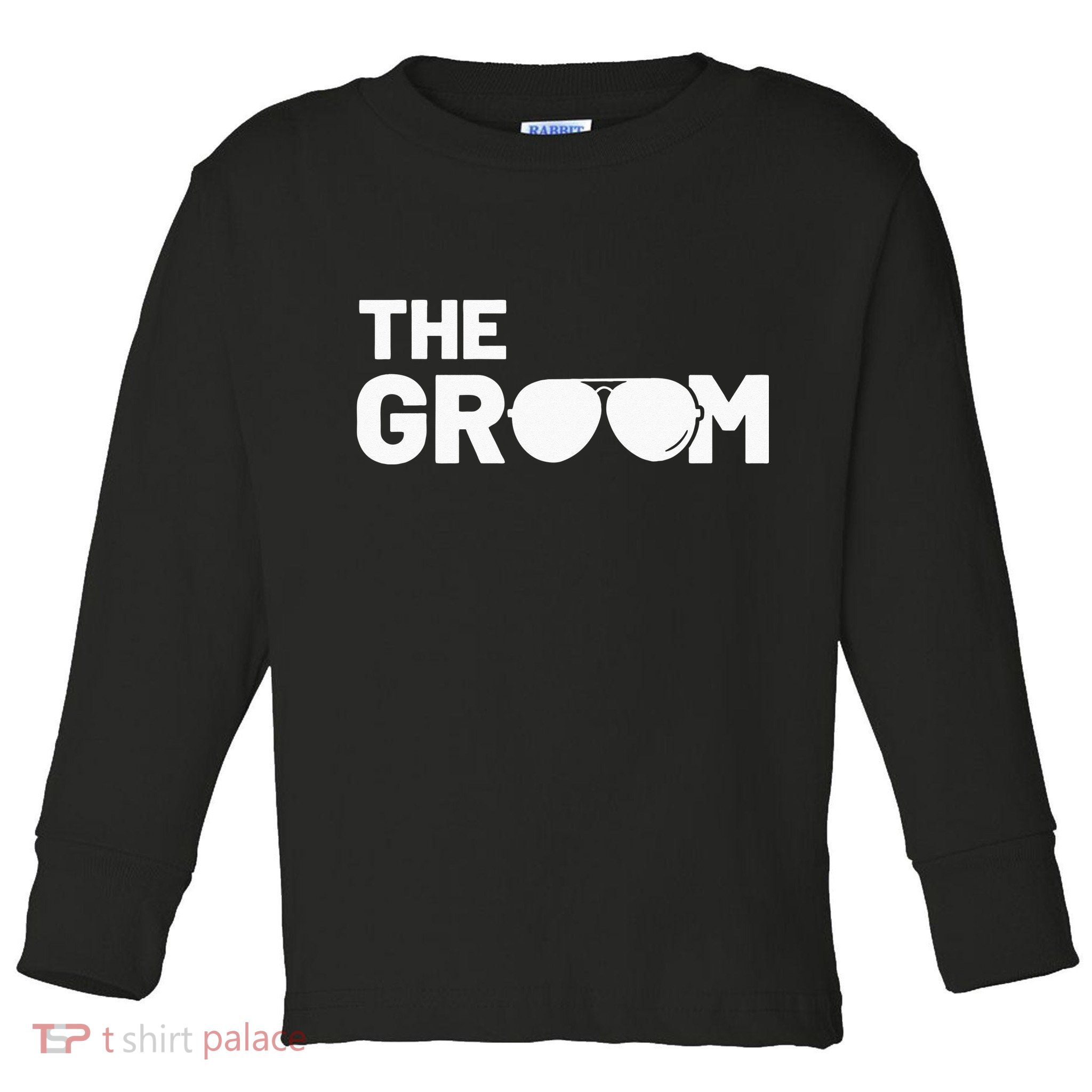 The Groom Squat Bachelor Supplies Party Wedding Toddler Long Sleeve Shirt