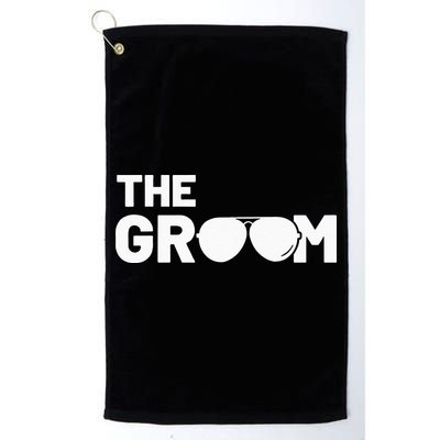 The Groom Squat Bachelor Supplies Party Wedding Golf Towel