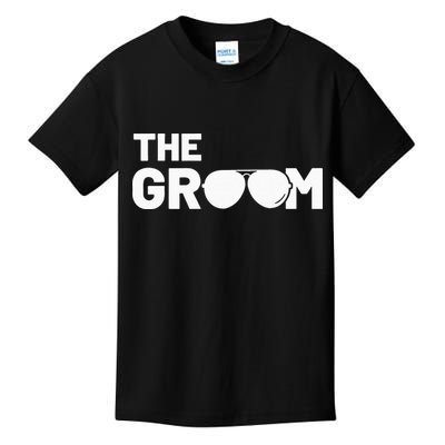 The Groom Squat Bachelor Supplies Party Wedding Kids T-Shirt