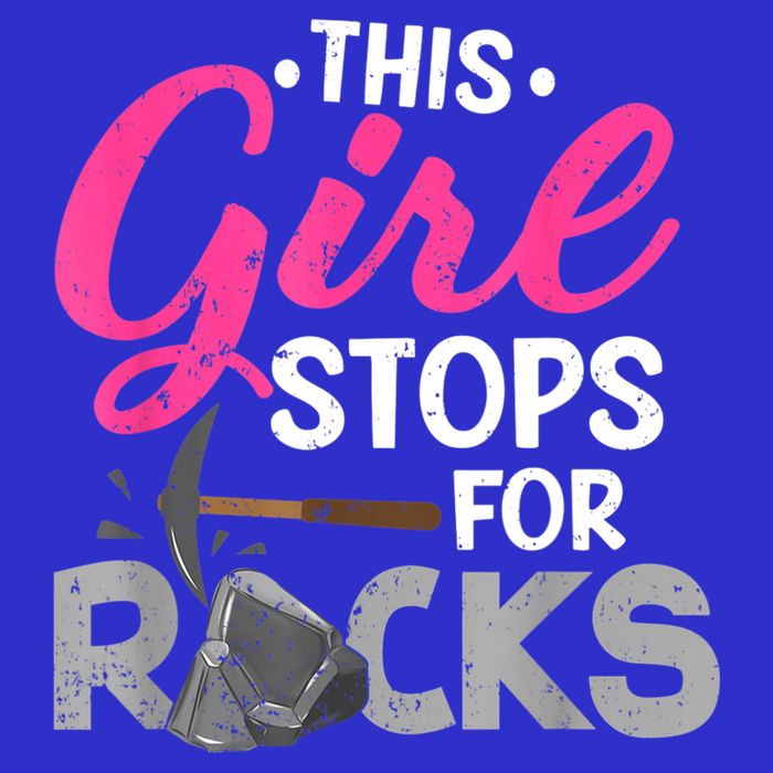 This Girl Stops For Rocks Rock Collector Geode Hunter 16 in Basic Backpack