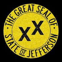 The Great Seal Of The State Of Jefferson Flag Print 16oz Travel Tumbler