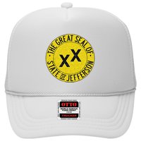 The Great Seal Of The State Of Jefferson Flag Print Trucker Hat