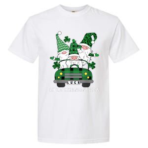 Three Gnome St Patricks Day Let The Shenanigans Begin Irish Garment-Dyed Heavyweight T-Shirt