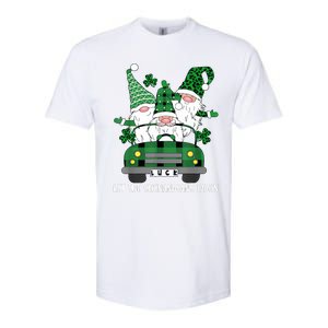 Three Gnome St Patricks Day Let The Shenanigans Begin Irish Softstyle CVC T-Shirt