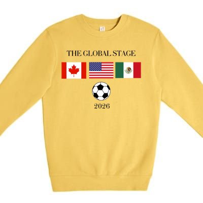 The Global Stage 2026 Premium Crewneck Sweatshirt