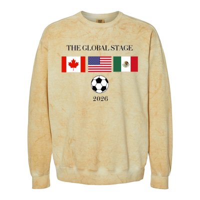 The Global Stage 2026 Colorblast Crewneck Sweatshirt