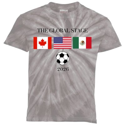 The Global Stage 2026 Kids Tie-Dye T-Shirt