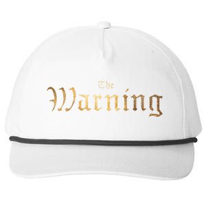 The G.O.D.Z.I.L.L.A Sushi Barthe Warning Snapback Five-Panel Rope Hat