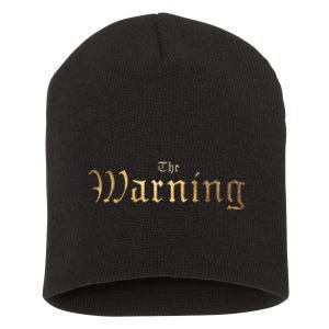 The G.O.D.Z.I.L.L.A Sushi Barthe Warning Short Acrylic Beanie