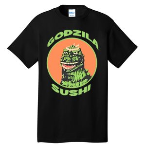 The G.O.D.Z.I.L.L.A Sushi Bar Tall T-Shirt