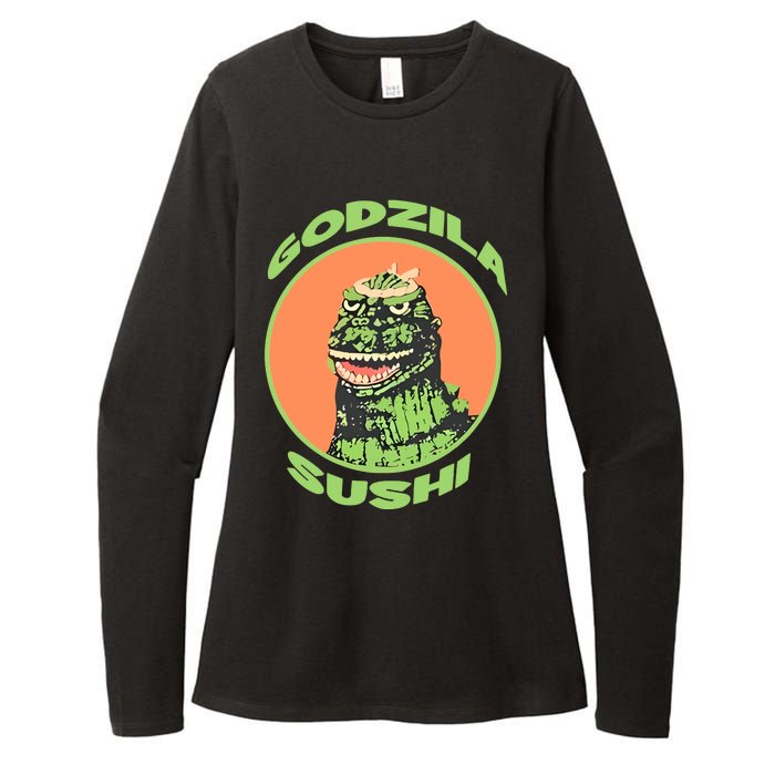 The G.O.D.Z.I.L.L.A Sushi Bar Womens CVC Long Sleeve Shirt