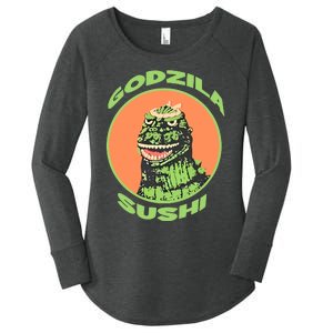 The G.O.D.Z.I.L.L.A Sushi Bar Women's Perfect Tri Tunic Long Sleeve Shirt