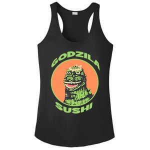 The G.O.D.Z.I.L.L.A Sushi Bar Ladies PosiCharge Competitor Racerback Tank