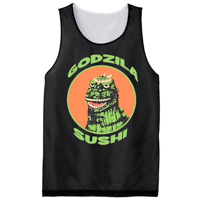 The G.O.D.Z.I.L.L.A Sushi Bar Mesh Reversible Basketball Jersey Tank