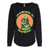 The G.O.D.Z.I.L.L.A Sushi Bar Womens California Wash Sweatshirt