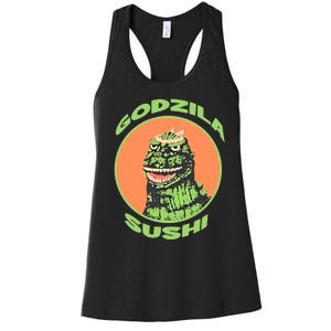 The G.O.D.Z.I.L.L.A Sushi Bar Women's Racerback Tank