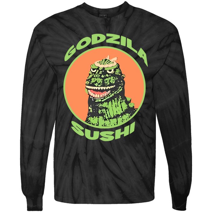 The G.O.D.Z.I.L.L.A Sushi Bar Tie-Dye Long Sleeve Shirt