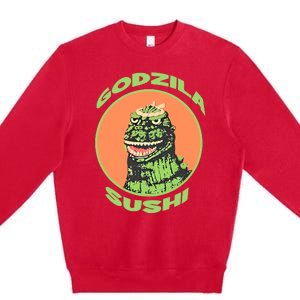 The G.O.D.Z.I.L.L.A Sushi Bar Premium Crewneck Sweatshirt