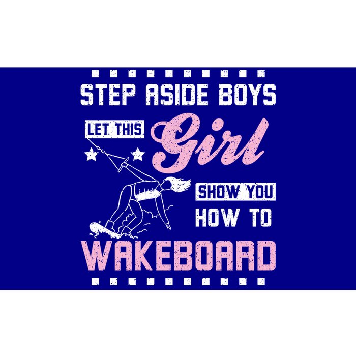 This Girl Show You How To Wakeboard Gift Bumper Sticker