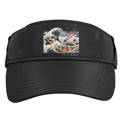 The Great Sushi Wave Adult Drive Performance Visor