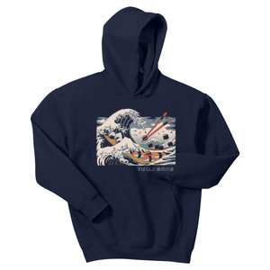 The Great Sushi Wave Kids Hoodie