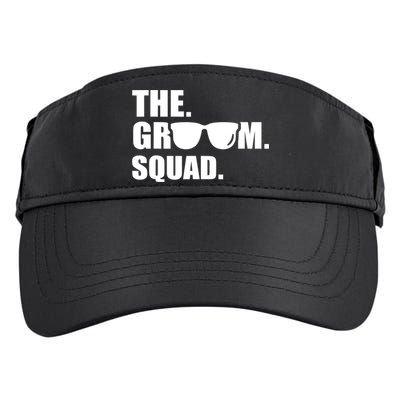 The Groom Squad Bachelor Party Great Gift Adult Drive Performance Visor