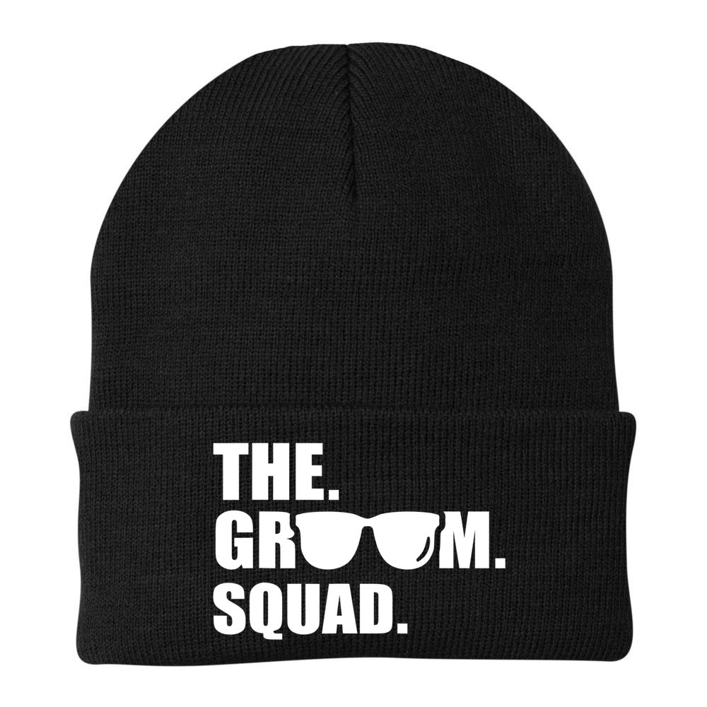 The Groom Squad Bachelor Party Great Gift Beanie