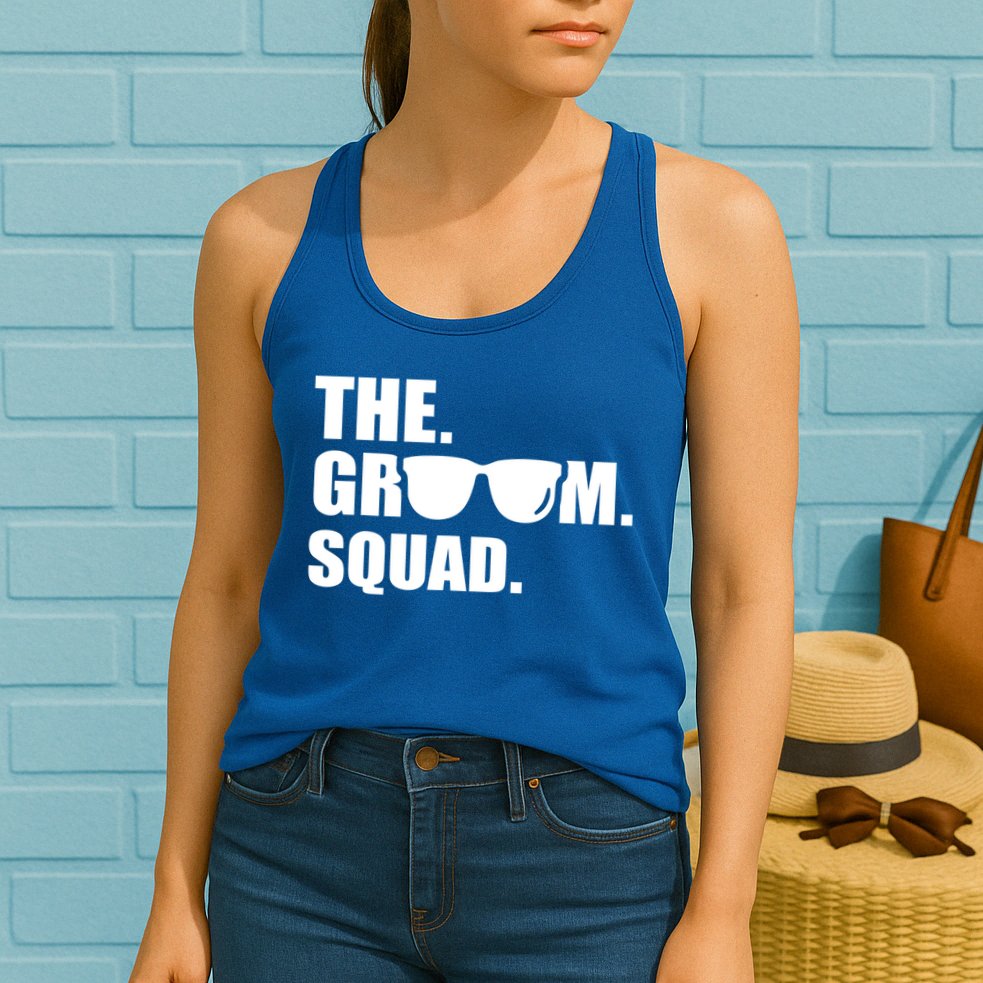 The Groom Squad Bachelor Party Great Gift Womens Tank Top