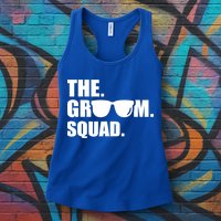 The Groom Squad Bachelor Party Great Gift Womens Tank Top
