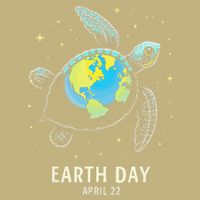 Turtle Globe Shell Happy Earth Day 2025 Save The Planet T-Shirt