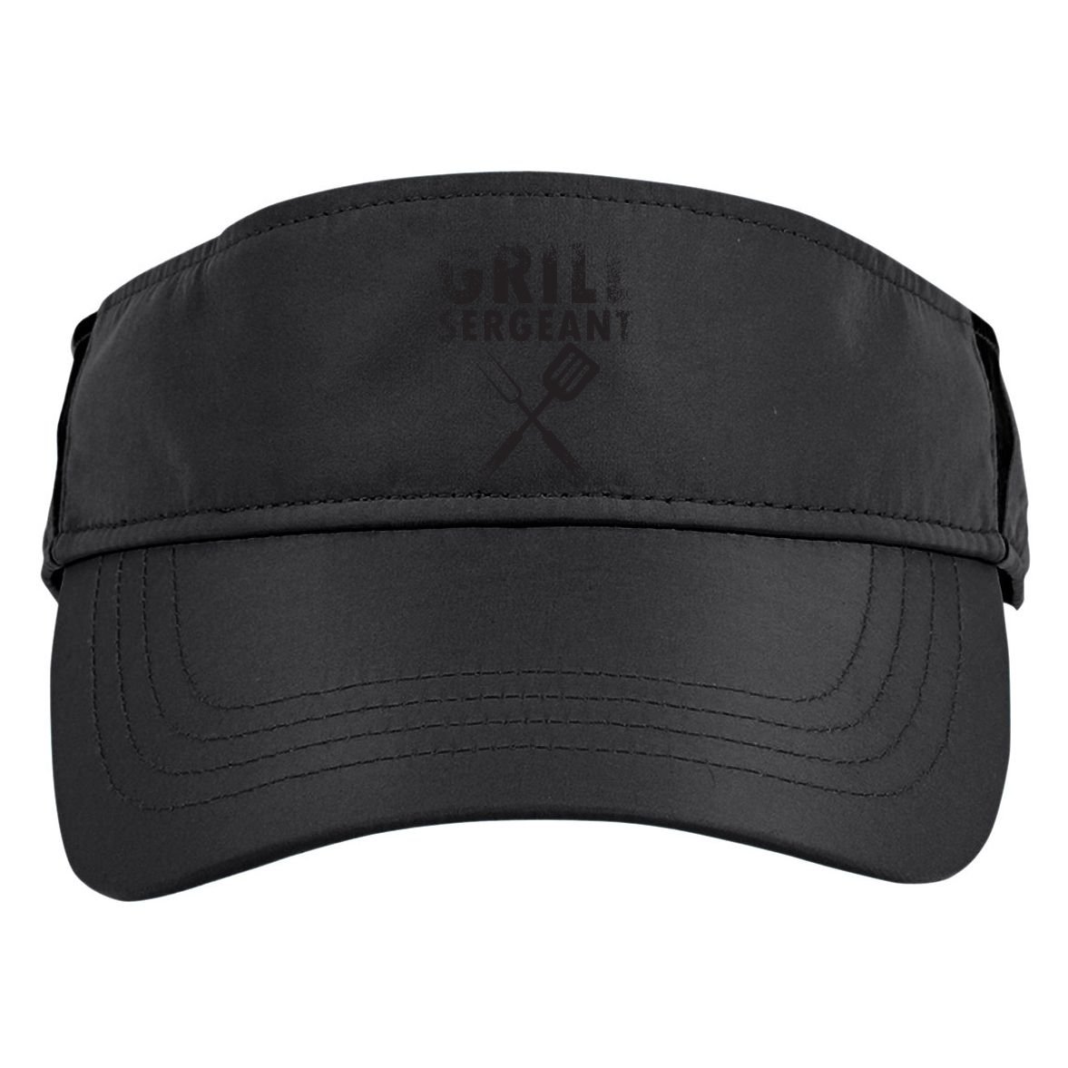 THE GRILL SERGEANT T Funny Father's Day BBQ Dad Joke Adult Drive Performance Visor
