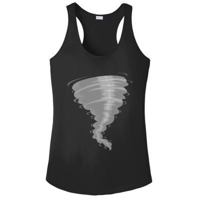 Tornado Gift Storm Chaser Gift Scary Weather Hurricane Great Gift Ladies PosiCharge Competitor Racerback Tank