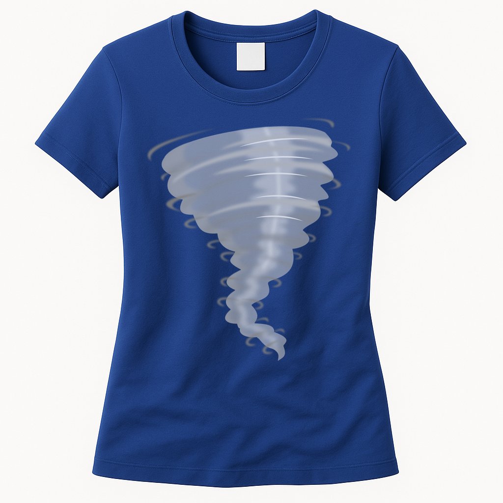 Tornado Gift Storm Chaser Gift Scary Weather Hurricane Great Gift Womens T-Shirt