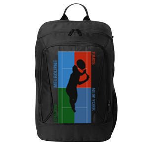 Tennis Grand Slam Courts City Backpack