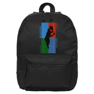 Tennis Grand Slam Courts 16 in Basic Backpack