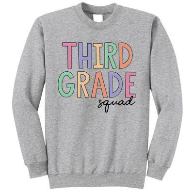 Third Grade Squad Teachers 3rd Grade Back to School Sweatshirt