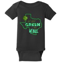 Texan Gift St Patty's Get Your Green On Y'all Cute Baby Bodysuit