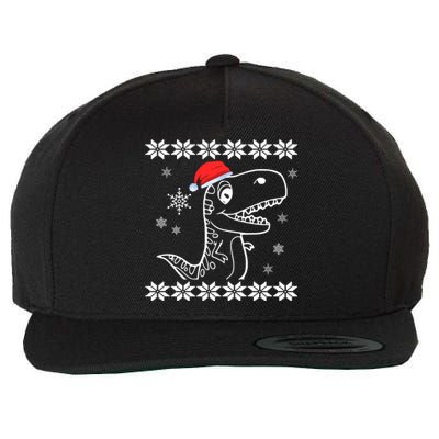 Tcool Giftrex Santa Rawr Ho Ho Cool Christmas Costume Tee Gift Wool Snapback Cap