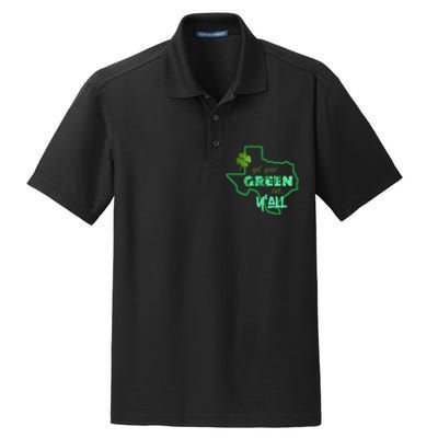 Texan Gift St Patty's Get Your Green On Y'all Cute Dry Zone Grid Polo