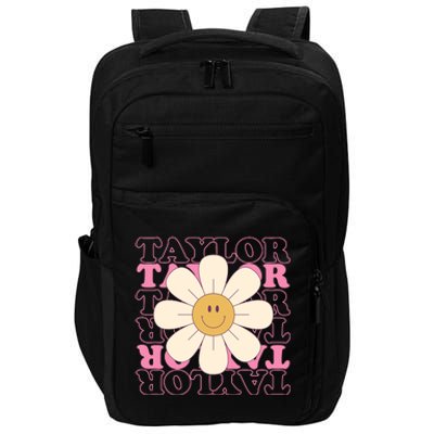 Taylor Groovy Sunflower Retro Impact Tech Backpack