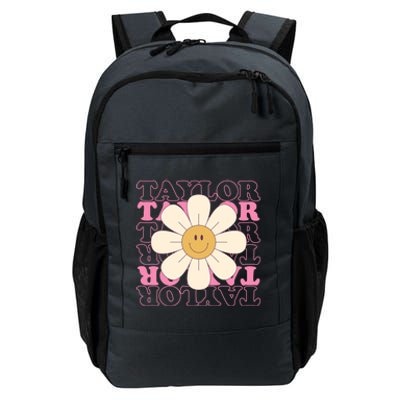 Taylor Groovy Sunflower Retro Daily Commute Backpack