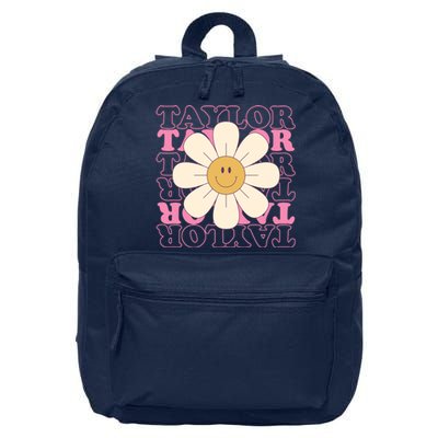 Taylor Groovy Sunflower Retro 16 in Basic Backpack