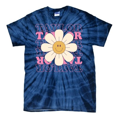 Taylor Groovy Sunflower Retro Tie-Dye T-Shirt