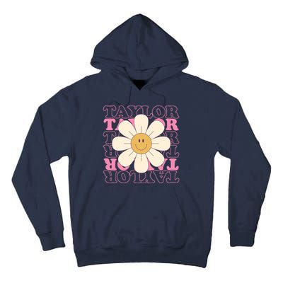 Taylor Groovy Sunflower Retro Tall Hoodie