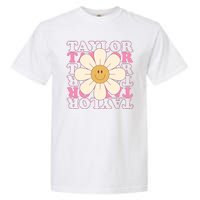 Taylor Groovy Sunflower Retro Garment-Dyed Heavyweight T-Shirt