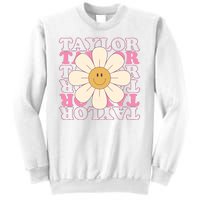 Taylor Groovy Sunflower Retro Sweatshirt