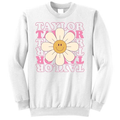 Taylor Groovy Sunflower Retro Sweatshirt